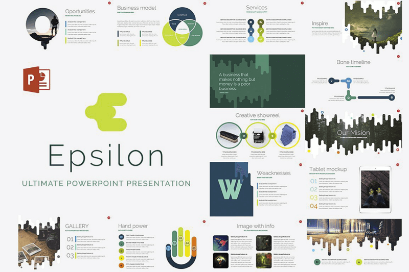 EPSILON Free PowerPoint Template
