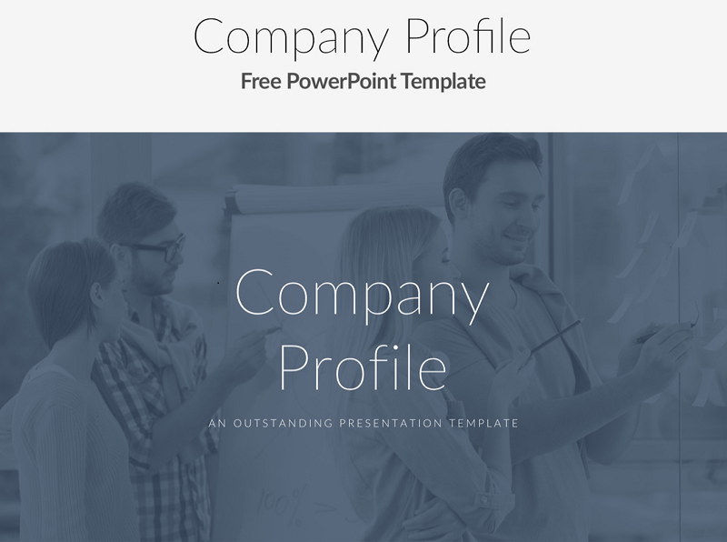 Free Company Profile PowerPoint Template
