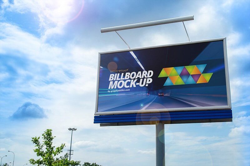 Free PSD Billboard Mockup