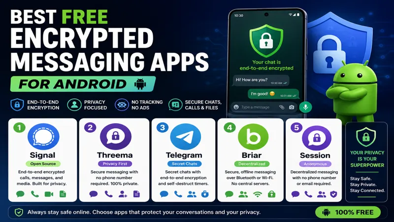 Encrypted Messaging Apps for Android
