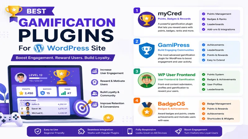WordPress Gamification Plugins