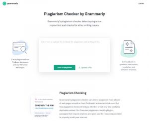 Grammarly Plagiarism Checker Tool