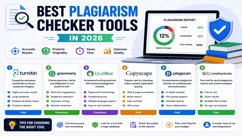 Plagiarism Checker Tools