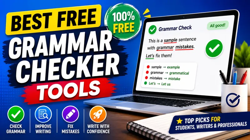 Best Free Grammar Checker Tools In 2026
