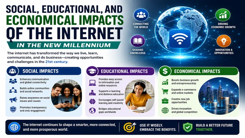 Social Educational And Economic Impacts Of The Internet