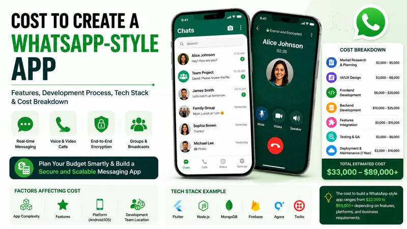 WhatsApp-Style App Development Cost
