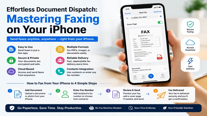 Fax Documents from iPhone