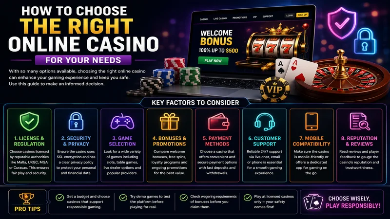 Choose the Right Online Casino