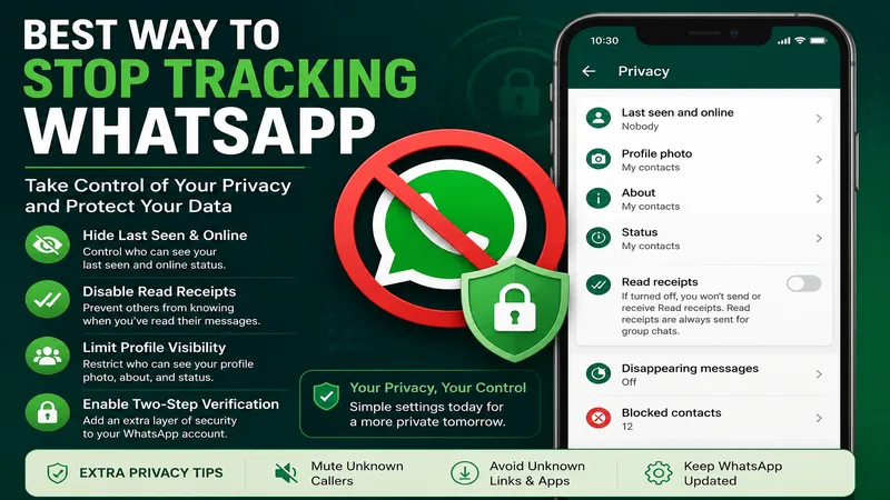 Stop WhatsApp Tracking