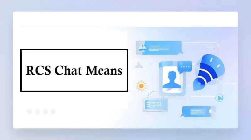 RCS Chat Means