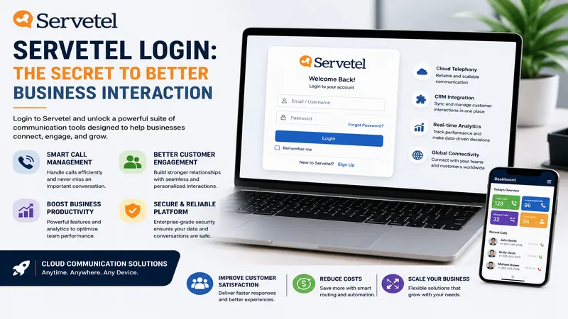 Servetel Login