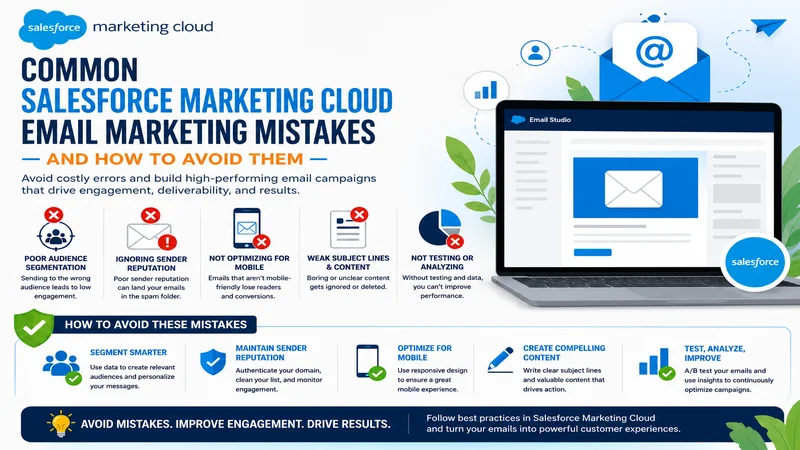 Salesforce Marketing Cloud Email Marketing Mistakes