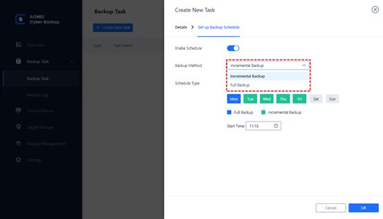 Backup Task