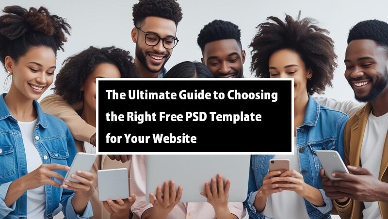 The Ultimate Guide to Choosing the Right Free PSD Template for Your Website