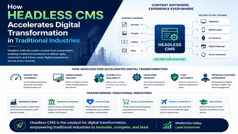 Headless CMS Digital Transformation