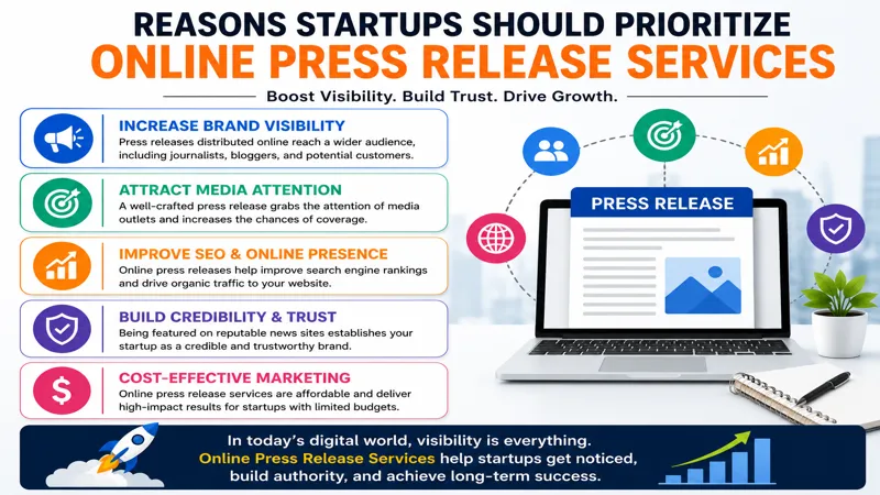 Online Press Release Services for Startups