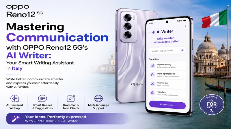 OPPO Reno12 5G AI Writer