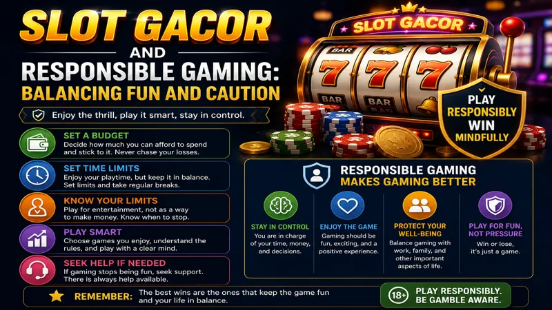 Slot Gacor and Responsible Gaming