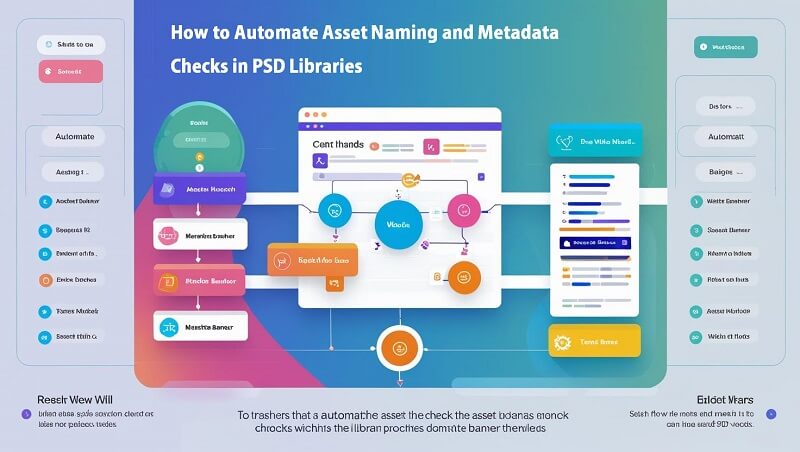 How to Automate Asset Naming and Metadata Checks in PSD Libraries