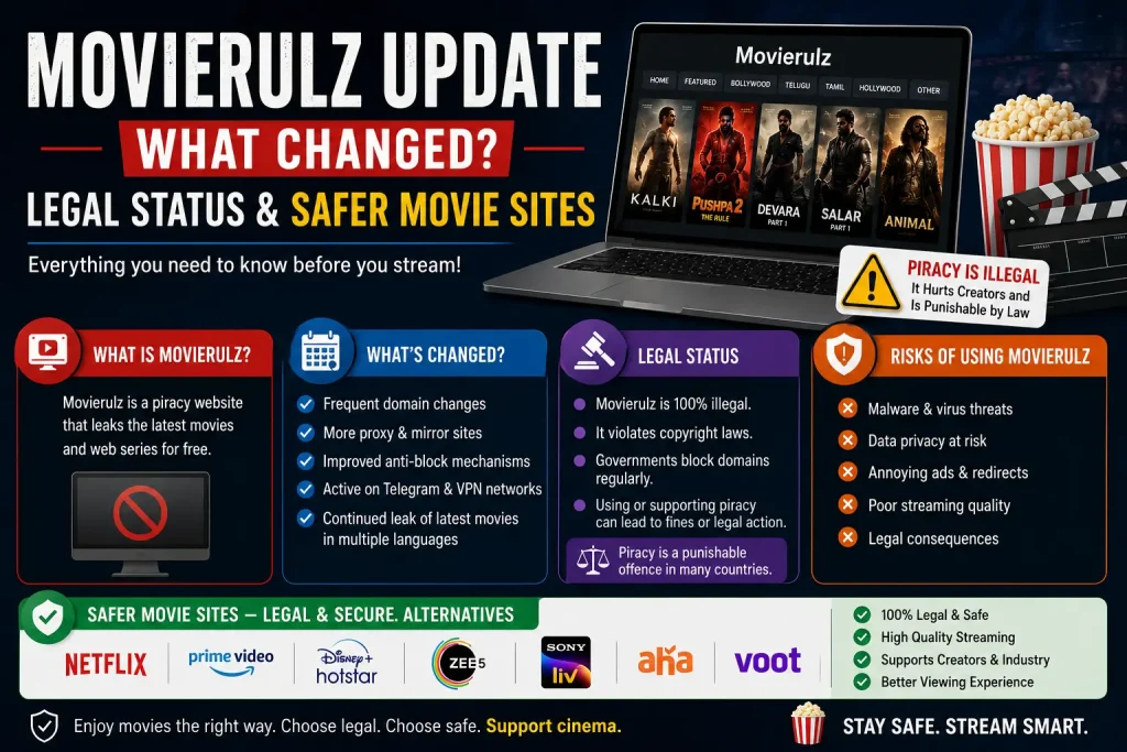 Movierulz Legal Status