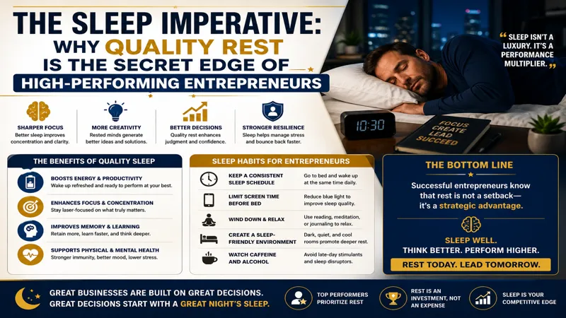 Quality Sleep for Entrepreneurs