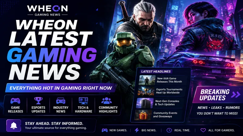 Wheon Latest Gaming News
