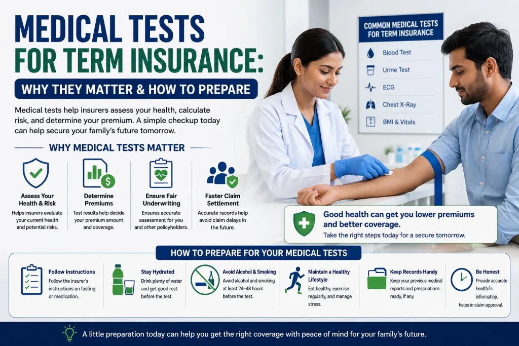 Medical Tests for Term Insurance