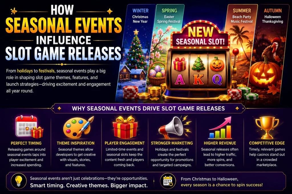 How Seasonal Events Influence Slot Game Releases