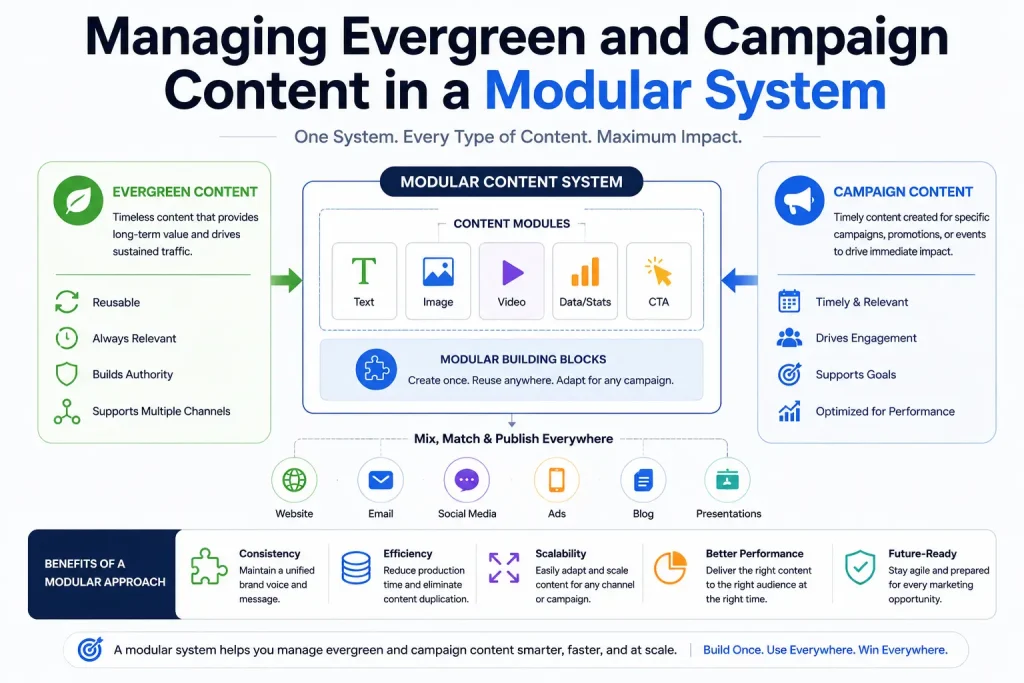 Managing Evergreen and Campaign Content