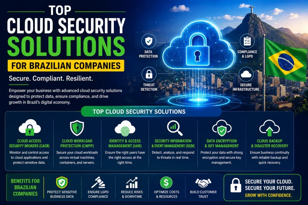 Top Cloud Security Solutions for Brazilian Companies