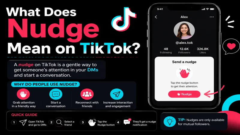 What Does Nudge Mean on TikTok