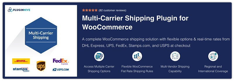 Multi-Carrier Shipping Plugin for WooCommerce