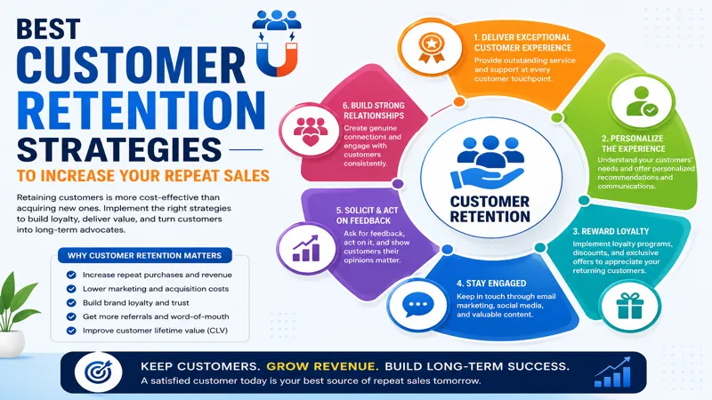 Customer Retention Strategies for Repeat Sales
