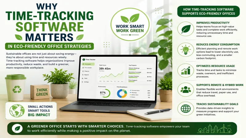 Time-Tracking Software for Eco-Friendly Offices