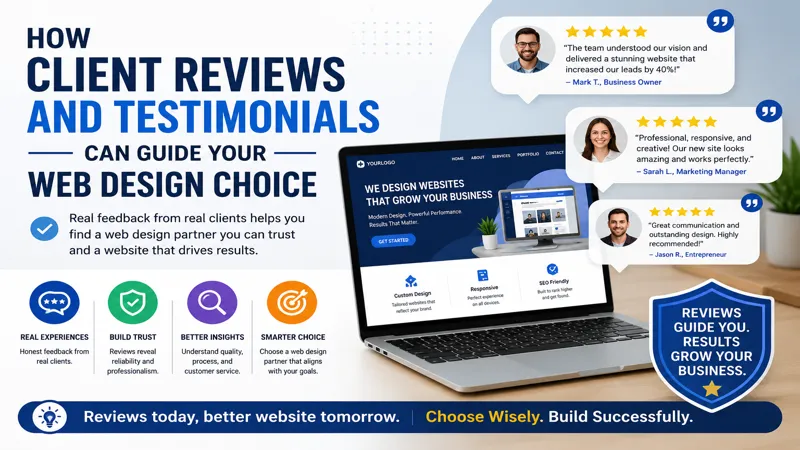 Client Reviews and Testimonials for Web Design Choice