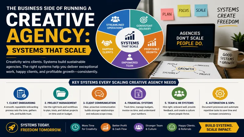 Business Systems for Scaling a Creative Agency