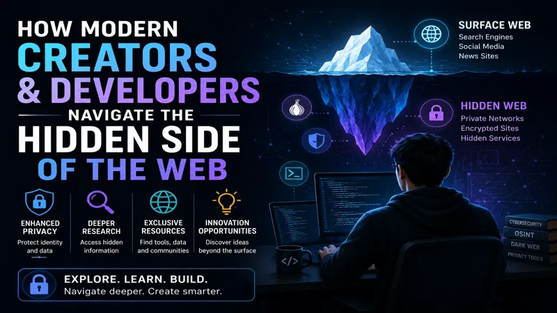 Hidden Web for Creators and Developers