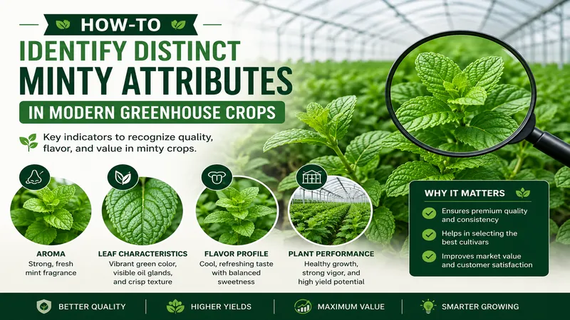 Minty Attributes in Greenhouse Crops