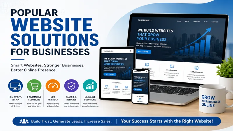 Popular Website Solutions For Businesses