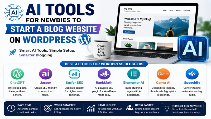 AI Tools for WordPress Blogging Beginners