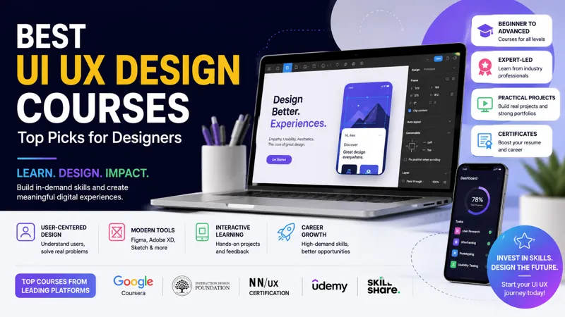 Best UI UX Design Courses