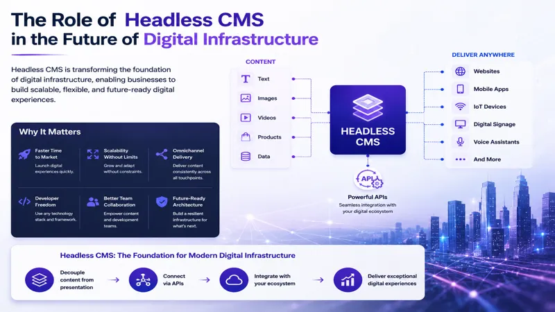 Headless CMS in Digital Infrastructure