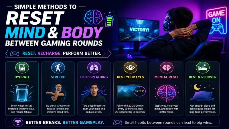 Reset Mind and Body Between Gaming Sessions