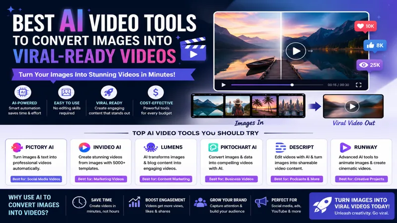 AI Video Tools for Image to Video Creation