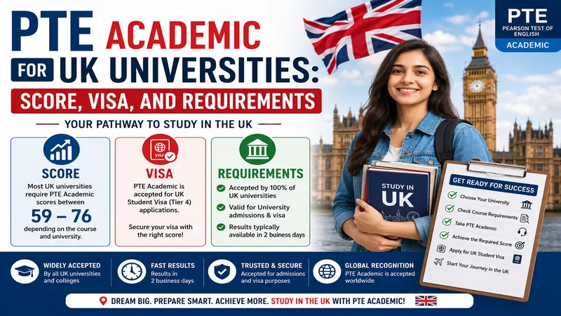 PTE Academic for UK Universities