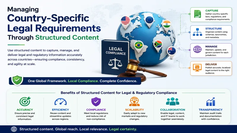 Country-Specific Legal Requirements with Structured Content
