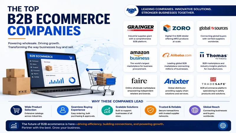 Leading B2B Ecommerce Companies