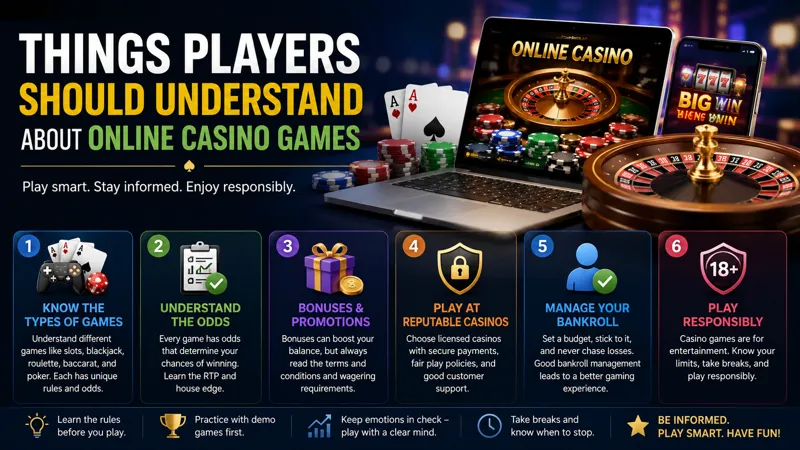 Online Casino Games Guide for Players