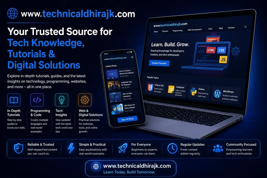 TechnicalDhirajK Com