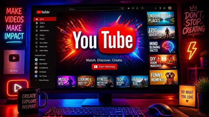 YouTube Free Social Media App